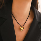 Black Hearts Necklace