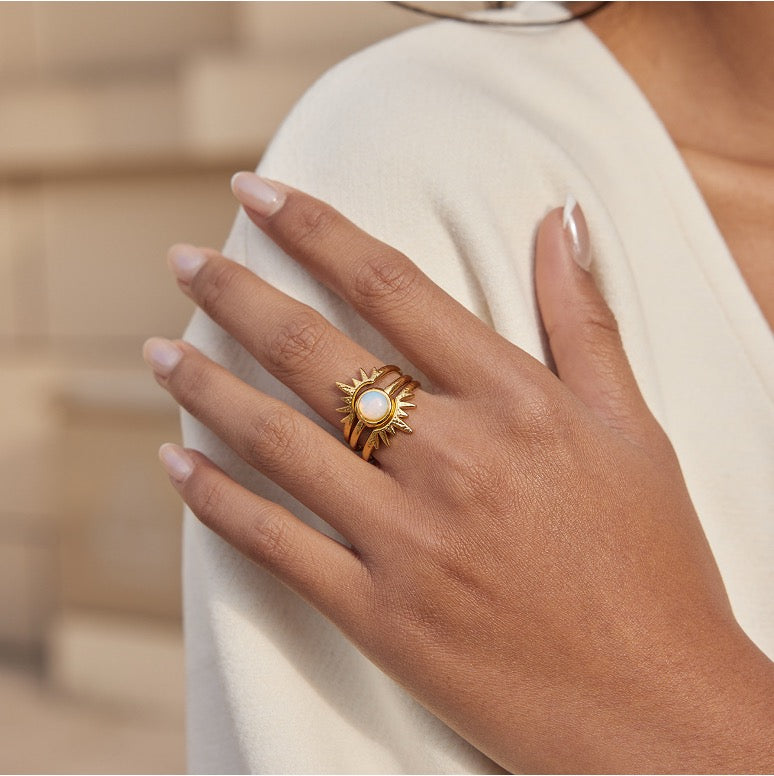 Goldie Ring Set